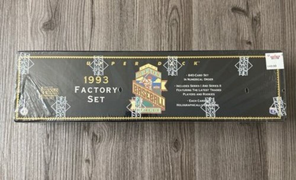 1993 Upper Deck Baseball Complete Set Factory Sealed